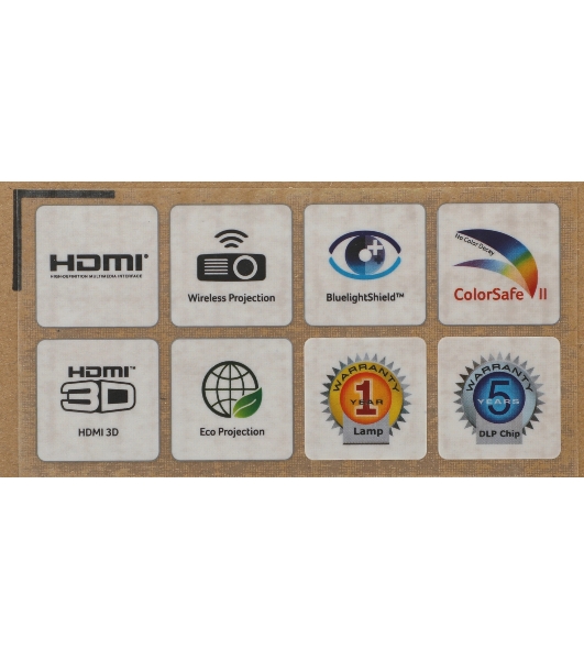 Проектор Acer X1228i, DLP 3D, XGA, 4500Lm, 20000/1, HDMI, Wifi, 2.7kg, Euro Power EMEA