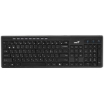 Клавиатура Genius Slimstar 7250BT гибридная, Bluetooth, радиоканал, сосновое дерево/чёрный, фото7