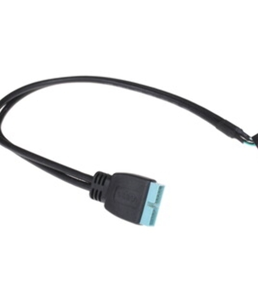 Кабель Cablexpert Внутренний USB2 - USB3 кабель, 9pin/19pin, 0.3m (CC-U3U2-01)