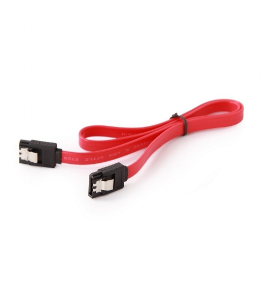 Кабель интерфейсный SATAIII Cablexpert CC-SATAM-DATA-XL, 100 см, 7pin/7pin, защелка, пакет