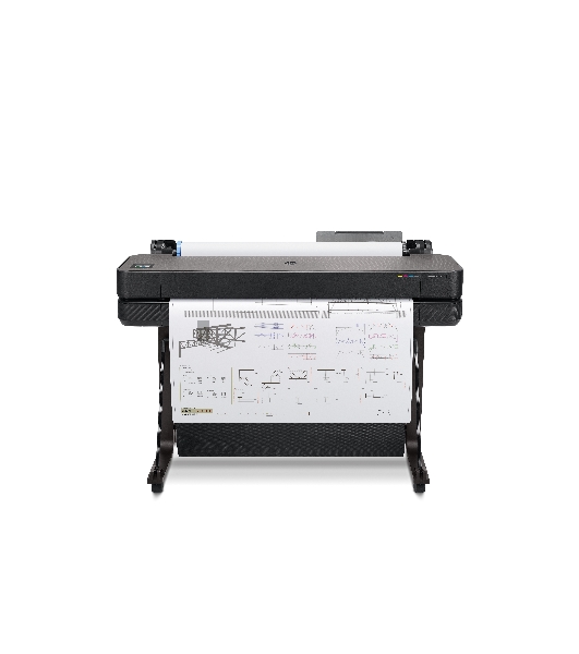 Плоттер струйный HP Designjet T630 (5HB11A/5HB11D), A0, 36', цветной, 914 мм, 2400x1200 dpi, USB, Gigabit Ethernet, WiFi