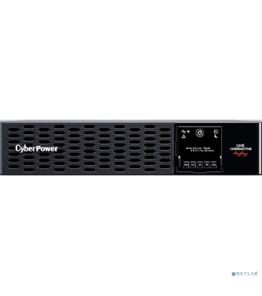 Источник бесперебойного питания UPS CyberPower PR2200ERTXL2UA/2200 ВА/2200 Вт/8xIEC 320 C13 / C19, 6x IEC C13 + 2x IEC C19