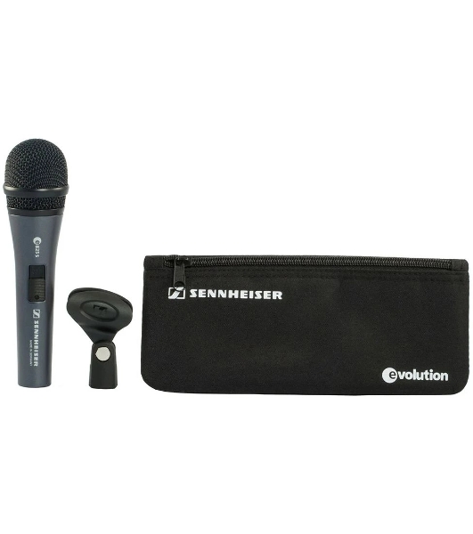 Микрофон проводной Sennheiser E 825-S черный