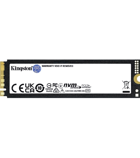 Накопитель SSD Kingston Fury Renegade, 4096Gb, M.2(22x80мм), NVMe, PCIe 5.0 x4, 3D TLC, R/W 14800/14000MB/s, IOPs 2 200 000/2 200 000, TbW 4000, DWPD 0.5 (12 мес)