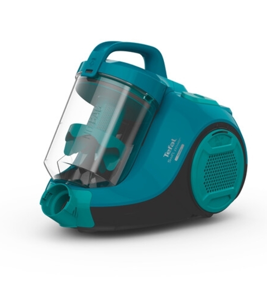 Пылесос Tefal TW2922EA бирюзовый/черный, 750/2100Вт, уборка сухая, пылесборник контейнер 1.5 л