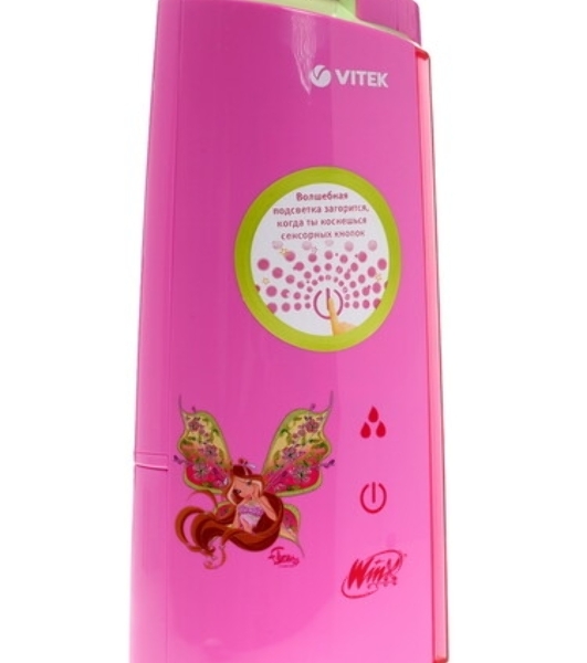Увлажнитель воздуха Vitek WX-3101 розовый, 10 м², 1.3 л