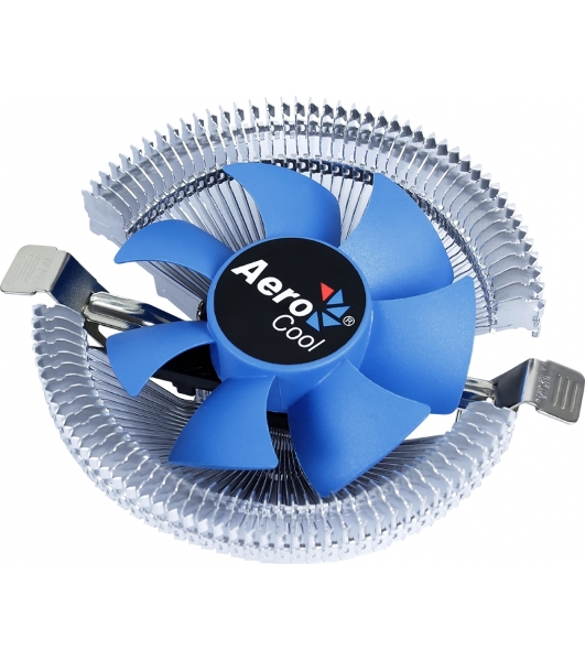 Кулер для процессора AeroCool/Formula Verkho I серебристый, 80 мм, алюминий, 2500 об/мин, 29.7 дБ, 4 pin, 90 Вт, 45 мм