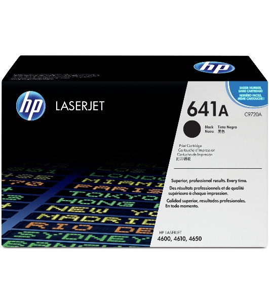 Картридж лазерный HP C9720A черный для Color LJ4600 Series, Black 9000 стр.