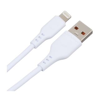 Кабель GoPower USB (M)-LIGHTNING (M) 1M 00-00018567 белый