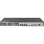 Коммутатор POE управляемый гигабитный уровня 2, 24 порта 10/100/1000Base-T с поддержкой PoE, 4 порта 100/1000BASE-X (SFP), бюджет POE 370W, фото9