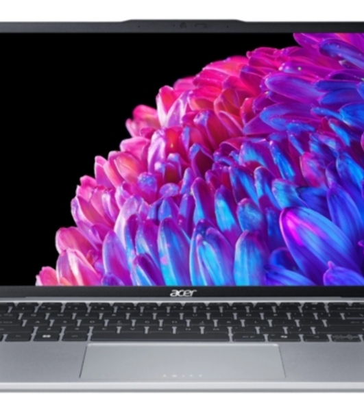 Ноутбук Acer Swift Go 14 SFG14-73-70EH серебристый NX.KSGCD.002 Core Ultra 7 155H 16Gb SSD 1Tb Intel Arc 14' OLED 2.8K (2880x1800) Windows 11 Home WiFi BT Cam
