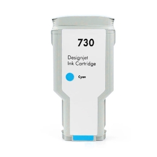 Картридж струйный NVPrint 730 (NV-P2V68A) Cyan для HP DesignJet T1700, T1600, T2600 (300 мл)