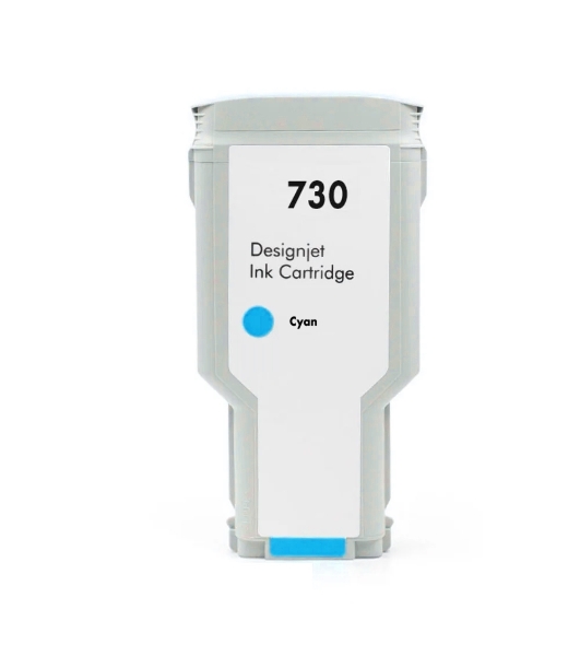 Картридж струйный NVPrint 730 (NV-P2V68A) Cyan для HP DesignJet T1700, T1600, T2600 (300 мл)