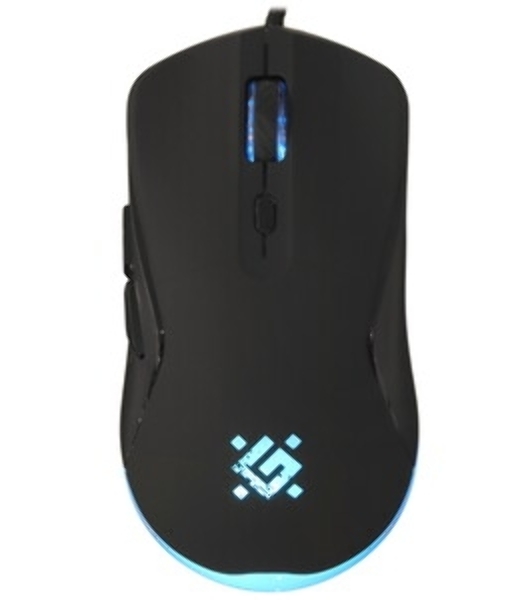 Мышь проводная Defender Arga GM-049 черный, 3600 dpi, USB, кнопки - 6