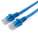 Патч-корд UTP Cablexpert PP12-20M/B cat.5e, 20м, литой, многожильный, синий, фото 1