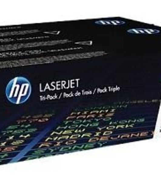 Картридж лазерный набор HP CF370AM № 305A голубой/пурпурный/желтый CLJ M451 (CE411A+CE412A+CE413A)