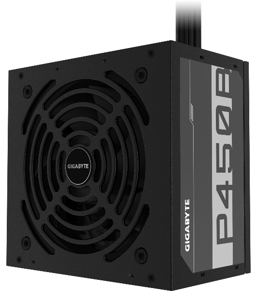 Блок питания Gigabyte GP-P450B, 450Вт, 80 PLUS Bronze, APFC 120мм, черный