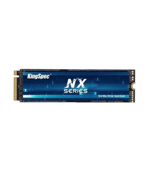 Накопитель SSD KingSpec NX-512, 512Gb, PCIe 3.0 x4, M.2 2280, NVMe, R/W 3400/3100