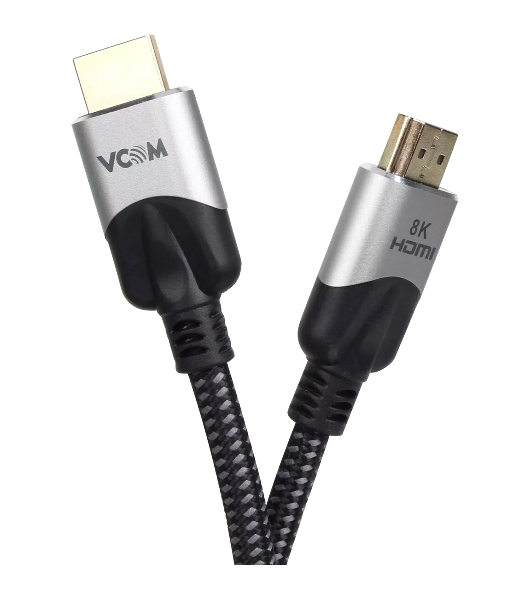 Кабель VCOM CG865-2M HDMI 19M/M,ver. 2.1, 8K@60 Hz 2 м VCOM CG865-2M