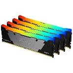 Оперативная память Kingston Fury Renegade, DDR4, 32Gb (4x8GB), 3600MHz, CL16, DIMM, с радиаторами, RGB, серебристый/черный, фото5