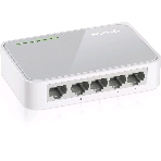 Коммутатор TP-Link SOHO TL-SF1005D Коммутатор 5-port 10/100M mini Desktop Switch, 5 10/100M RJ45 ports, Plastic case, фото15