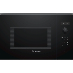 Микроволновая печь встраиваемая Bosch BFL554MB0 черный, 25 л, 900 Вт, переключатели - поворотный механизм/сенсор, фото 1