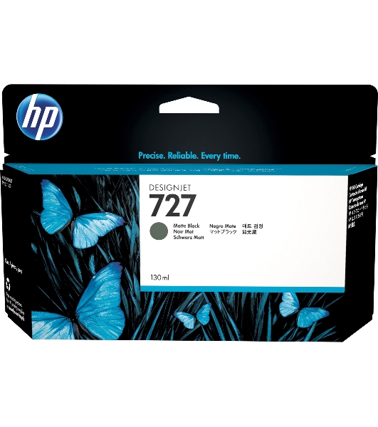 Картридж струйный HP 727 B3P22A черный матовый для HP DJ T920/T1500 (130мл)