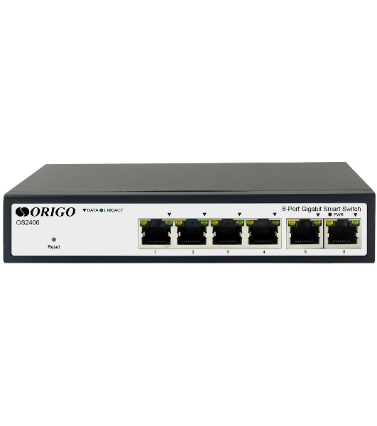 Коммутатор настраиваемый L2 6x1000Base-T ORIGO OS2406/A1A