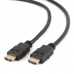 Кабель Cablexpert HDMI CC-HDMI4-15, 19M/19M, v2.0, медь, позол.разъемы, экран, 4.5м, черный, пакет, фото 1