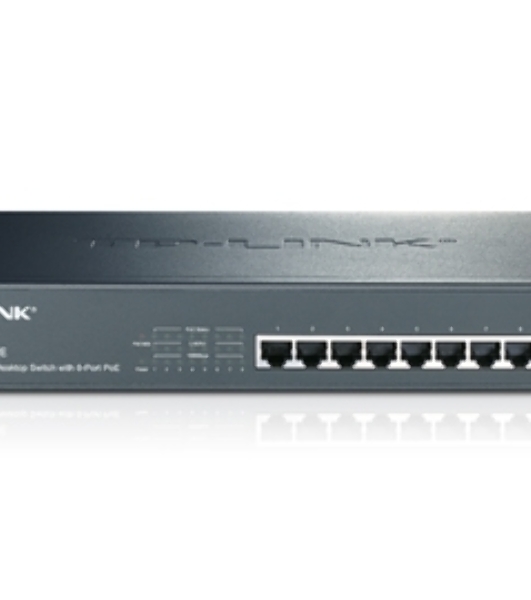 Коммутатор TP-Link SMB TL-SG1008P Коммутатор 8-port Gigabit Switch с 4 портами РоЕ