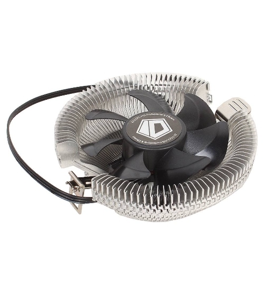 Кулер Cooler ID-Cooling DK-01S серебристый/черный 80мм алюминий 2200rpm 24db 3-pin 65W