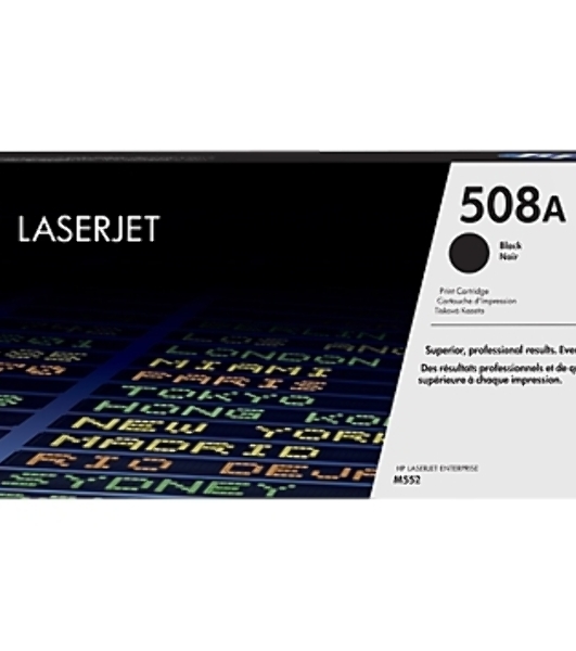 Тонер Картридж HP 508A CF360A черный для HP CLJ M552/M553 (6000 стр.)