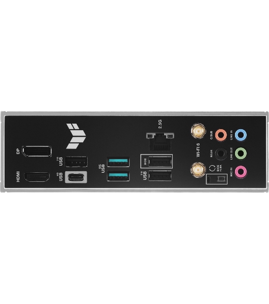 Материнская плата ASUS TUF GAMING A620-PRO WIFI, AM5, AMD A620, 4xDDR5, 4xSATA, 2xM.2, 1xPCI-E 4.0 x16, 1xPCI-E 3.0 x16, 2xPCI-E x1, 1xHDMI, 1xDP, 1x 2.5Gb LAN, 3xUSB-A 2.0, 2xUSB-A 3.2 Gen 2, 1xUSB-C 3.2 Gen 1, 5x3.5 мм, 7.1, ATX
