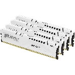 Оперативная память Kingston Fury Beast, DDR5, 64Gb (4x16 Gb), 6000 MHz, CL40, DIMM, радиатор, белый, фото3