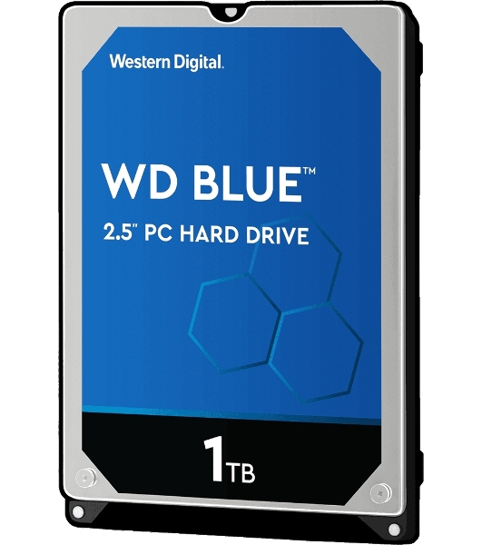Жесткий диск Western Digital Blue WD10SPZX 1ТБ 2,5' 5400RPM 128MB (SATA III) Mobile