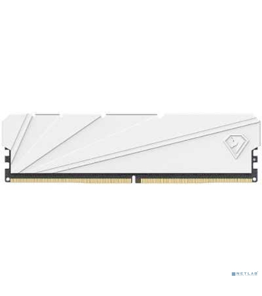 Оперативная память NETAC, DDR4, 16GB (1x16GB), 3200MHz, CL16, DIMM, с радиатором, белый