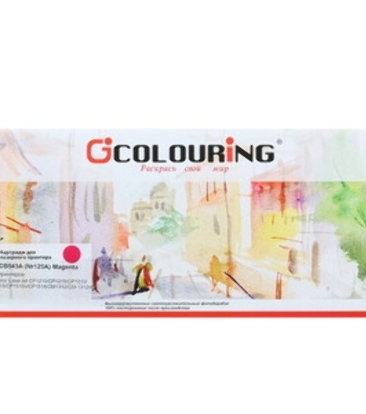 Картридж лазерный Colouring CG-CB543A/716 Magenta (1400 стр.) для принтеров HP Color LaserJet CP1210/CP1215/CP1510/CP1518/CM1300/1312/Canon Color Shot LBP 5050/5970/5975/MF-8030/8040/8050