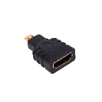 Переходник Gembird Переходник HDMI-microHDMI 19F/19M, золотые разъемы, пакет, фото2