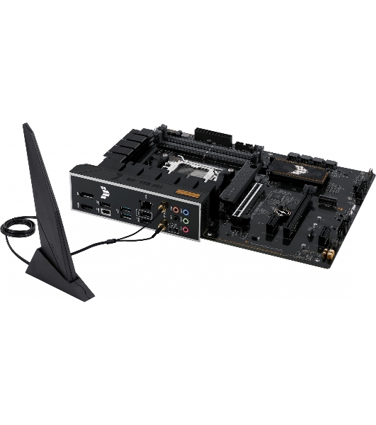 Материнская плата ASUS TUF GAMING A620-PRO WIFI, AM5, AMD A620, 4xDDR5, 4xSATA, 2xM.2, 1xPCI-E 4.0 x16, 1xPCI-E 3.0 x16, 2xPCI-E x1, 1xHDMI, 1xDP, 1x 2.5Gb LAN, 3xUSB-A 2.0, 2xUSB-A 3.2 Gen 2, 1xUSB-C 3.2 Gen 1, 5x3.5 мм, 7.1, ATX