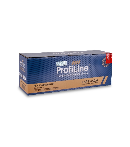 Картридж лазерный ProfiLine PL-CF360X/040H (№508X) для принтеров HP Color LaserJet M552/M552dn/M553/M553dn/M553n/M553x/M577/M577dn/M577f/M577c/Canon i-SENSYS LBP-710/LBP-712 Black 12500 копий