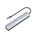 Концентратор USB-A ORIGO OU2270P/A1A с 7 портами USB 3.0 (1 порт быстрой зарядки), фото 1