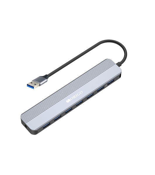Концентратор USB-A ORIGO OU2270P/A1A с 7 портами USB 3.0 (1 порт быстрой зарядки)