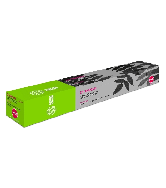 Картридж лазерный Cactus CS-TK895M пурпурный (6000 стр.) для Kyocera Mita FS C8020/C8020MFP/C8025/C8025MFP