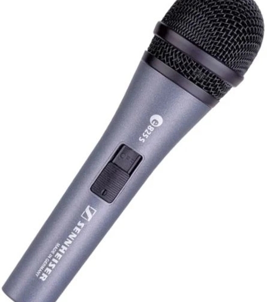 Микрофон проводной Sennheiser E 825-S черный