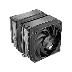 Кулер для процессора SAMA A60E (265W, 4-pin PWM, 156.5mm, 6x6mm, 2x120мм, 78CFM, 29dBA, 2200RPM, S: 1851/1700/1200/115X, AM5/AM4, серебристый), фото5