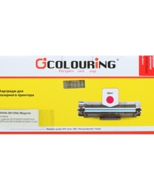 Картридж лазерный Colouring CG-CB543A/716 Magenta (1400 стр.) для принтеров HP Color LaserJet CP1210/CP1215/CP1510/CP1518/CM1300/1312/Canon Color Shot LBP 5050/5970/5975/MF-8030/8040/8050