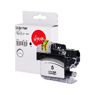 Картридж струйный Sakura LC3617BK для Brother, черный, 16 мл., 550 к.