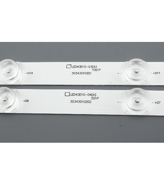 Светодиодная подсветка TV 43' LED43D10A-ZC14FG-01 (комплект 5шт)