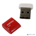 Флешка USB Smartbuy LARA Red (SB8GBLara-R), 8Gb, USB 2.0, R/W 15/5, красный/белый, фото 1