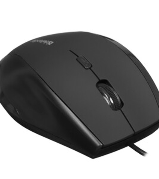 Мышь проводная Defender Accura MM-362 черный, 1600 dpi, USB, кнопки - 6